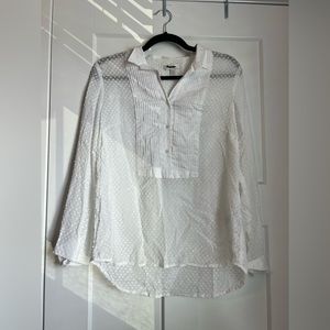 J. Crew Swiss Dot Top